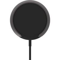 Bezprzewodowa ładowarka MagSafe z odchylaną podstawką do iPhone / AirPods - 15W - czarna