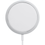 Wiwu W009 bezprzewodowa ładowarka MagSafe do iPhone / AirPods - 15W - biała