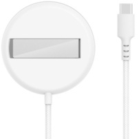 YF-M3C Bezprzewodowa ładowarka MagSafe ze składaną podstawką do iPhone / AirPods - 15W - biała