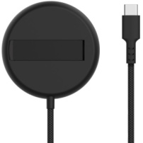 YF-M3C Bezprzewodowa ładowarka MagSafe ze składaną podstawką do iPhone / AirPods - 15W - czarna