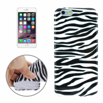Gumowe etui do Apple iPhone 6 / 6S – paski zebry