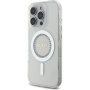 Guess Etui IML z cyrkoniami z MagSafe do iPhone'a 16 Pro - przezroczyste