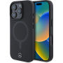 Mercedes Etui ze skóry gładkiej z MagSafe do iPhone'a 16 Pro Max - czarne