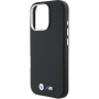 BMW Etui z logo M Kevlar Metal na iPhone'a 16 Pro - czarne