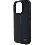 Mercedes Etui Blue Stripe z MagSafe do iPhone'a 16 Pro - czarne