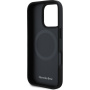 Mercedes Etui Blue Stripe z MagSafe do iPhone'a 16 Pro Max - czarne