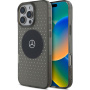 Mercedes Etui ze wzorem gwiazdy z MagSafe do iPhone'a 16 Pro - szare