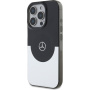 Mercedes Etui dwuwarstwowe z MagSafe do iPhone'a 16 Pro - czarno-srebrne