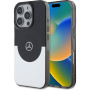 Mercedes Etui dwuwarstwowe z MagSafe do iPhone'a 16 Pro Max - czarno-srebrne