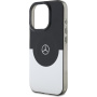 Mercedes Etui dwuwarstwowe z MagSafe do iPhone'a 16 Pro Max - czarno-srebrne