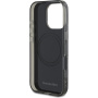 Mercedes Etui dwuwarstwowe z MagSafe do iPhone'a 16 Pro Max - czarno-srebrne