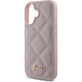 Guess Etui pikowane do iPhone'a 16 - różowe