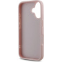Guess Etui pikowane do iPhone'a 16 - różowe