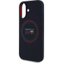 Oracle Red Bull Racing Silikonowe etui Red Ring z MagSafe do iPhone'a 16 - ciemnoniebieski