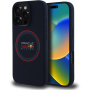 Oracle Red Bull Racing Silikonowe etui Red Ring z MagSafe do iPhone'a 16 Pro - ciemnoniebieski