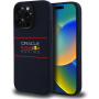 Oracle Red Bull Racing Etui z logo poziomym z MagSafe do iPhone'a 15 Pro - ciemnoniebieski