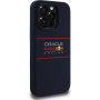 Oracle Red Bull Racing Etui z logo poziomym z MagSafe do iPhone'a 15 Pro - ciemnoniebieski