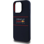 Oracle Red Bull Racing Etui z logo poziomym z MagSafe do iPhone'a 15 Pro - ciemnoniebieski