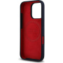 Oracle Red Bull Racing Silikonowe etui z pionowym logo z MagSafe do iPhone'a 16 Pro Max - ciemnoniebieski