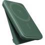 Voltme MagPak 5K Series Bezprzewodowy MagSafe Power Bank z portem USB-C - 5000 mAh - Ciemnozielony