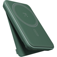 Voltme MagPak 5K Series Bezprzewodowy MagSafe Power Bank z portem USB-C - 5000 mAh - Ciemnozielony