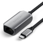 Satechi adapter ethernetowy - RJ45 do USB-C - kosmiczna szarość