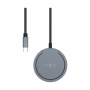 FIXED MagPad Pro bezprzewodowa ładowarka MagSafe ze składaną podstawką do iPhone / AirPods - 15W - szary