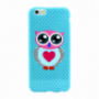 Gumowe etui do Apple iPhone 6 / 6S – sowa z serduszkiem