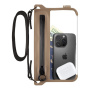 Tactical Splash Pouch 2.0 wodoodporny pokrowiec ze ściągaczem na iPhone'a - brązowy