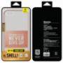 Baseus ultra cienkie etui ochronne dla Apple iPhone 6 / 6s - Never give up - różowo-złote