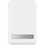 BELKIN Boost Charge Pro bezprzewodowy powerbank MagSafe ze stojakiem i portem USB-C - 8 000 mAh - biały