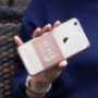 Baseus ultra cienkie etui ochronne dla Apple iPhone 6 / 6s - Never give up - różowo-złote