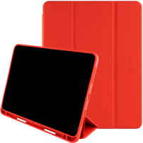 FIXED Etui Padcover+ z miejscem na Apple Ołówek do iPada mini 6 / mini 7 - czerwony