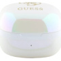Guess Słuchawki bezprzewodowe 4G Logo Mini TWS - białe
