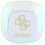 Guess Słuchawki bezprzewodowe 4G Logo Mini TWS - białe
