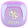 Guess 4G Logo Mini TWS Słuchawki bezprzewodowe - Fioletowe