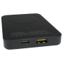 Bezprzewodowy powerbank Appleking z szybkim ładowaniem MagSafe i wyświetlaczem - 10 000 mAh - czarna