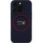 Oracle Red Bull Racing Silikonowe etui Red Ring z MagSafe do iPhone'a 16 Pro - ciemnoniebieski