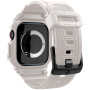 Spigen Rugged Armor Pro super wytrzymałe etui z paskiem do Apple Watch 42mm (Series 10 / 11) - beżowe