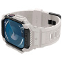 Spigen Rugged Armor Pro super wytrzymałe etui z paskiem do Apple Watch 42mm (Series 10 / 11) - beżowe