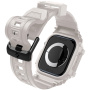 Spigen Rugged Armor Pro super wytrzymałe etui z paskiem do Apple Watch 42mm (Series 10 / 11) - beżowe