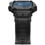 Spigen Rugged Armor Pro super wytrzymała obudowa z paskiem do Apple zegarka 46 mm - czarny