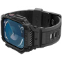 Spigen Rugged Armor Pro super wytrzymała obudowa z paskiem do Apple zegarka 46 mm - czarny