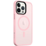 Tactical Etui Hyperstealth transparentne z MagSafe do iPhone'a 13 Pro Max - różowe