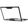 UAG Plyo wytrzymałe przezroczyste etui do MacBook Air 13" (A2681 / A3113 / A3240 / A3449) - czarny