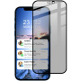 IMAK Super trwałe Anti-spy szkło hartowane do iPhone 12 mini - czarne