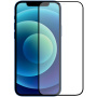 Matowa folia ochronna na cały ekran do iPhone 12 / 12 Pro - czarna ramka
