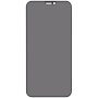 Hartowane Anti-Spy 3D szkło do iPhone 12 mini - czarne