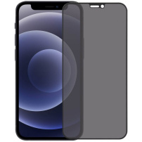 Hartowane Anti-Spy 3D szkło do iPhone 12 / 12 Pro - czarne