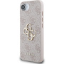 Guess 4G Metal Logo etui do iPhone 16e / 17e - różowy